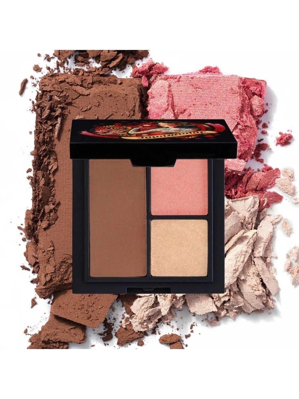 Reina Rebelde on Your Face Contour Color Trio Coqueta